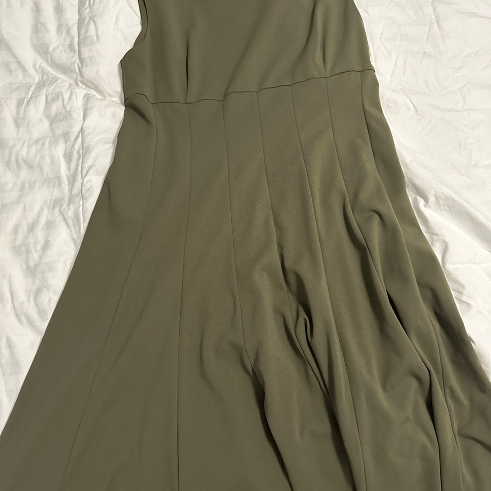 Calvin Klein Olive Maxi Dress